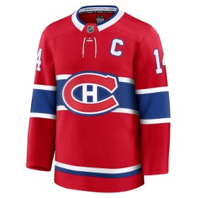 Montreal Canadiens Fanatics Premium Nick Suzuki 2024-25 Heim Rot Trikot - Herren